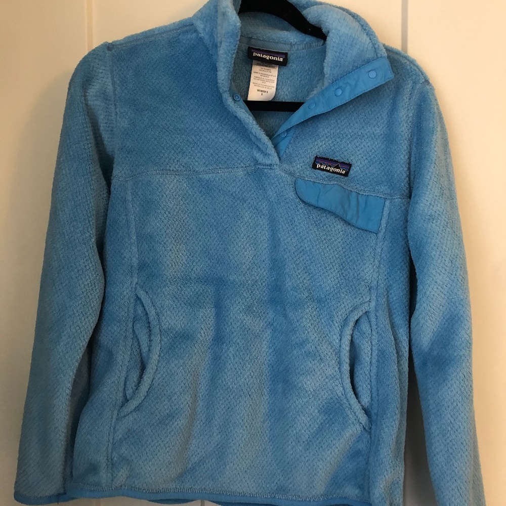 Blue Patagonia Snap Pullover